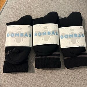 Bombas Men's Classic Black Socks